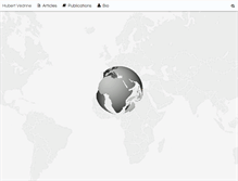 Tablet Screenshot of hubertvedrine.net